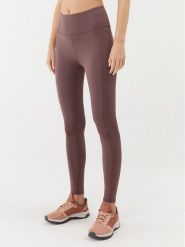Columbia Legginsy Boundless Trek™ Legging Brązowy Regular Fit. Brązowe legginsy Columbia, bez wzorów, z syntetyku, sportowe. Za 139.99 zł.