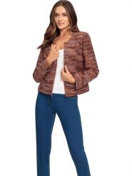 Heine Kardigan w kolorze jasnobrązowym rozmiar: 48. Brązowe swetry Heine, bez wzorów, bez ramiączek. Za 126.99 zł.