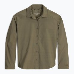 Koszula damska Royal Robbins Wilder. Zielone koszule ROYAL ROBBINS, bez wzorów, casualowe, bez kołnierzyka, bez ramiączek. Za 349.99 zł.