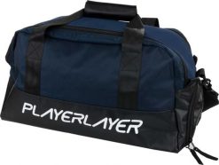 Torba sportowa Playerlayer Granatowa - 11-12. Niebieskie torby sportowe Erima, bez wzorów, z materiału, na ramię. Za 243.99 zł.