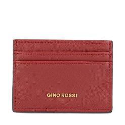 Portfel GINO ROSSI. Czerwone portfele Gino Rossi, bez wzorów. Za 39.99 zł.