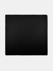 Chusta o satynowym wykończeniu - czarny. Czarne chusty Sinsay, bez wzorów, z satyny. Za 9.99 zł.