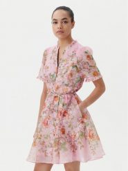 Hale Bob Sukienka letnia 4YPR654A Różowy Regular Fit. Czerwone sukienki Hale bob, l, bez wzorów, ze lnu, bez kołnierzyka, bez ramiączek. Za 2,269.00 zł.