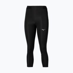 Legginsy damskie Mizuno Core Impulse 34. Czarne legginsy Mizuno, bez wzorów, sportowe. Za 119.99 zł.