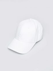 Czapka z daszkiem z haftem biała Centi 101. Białe czapki z daszkiem BIG STAR, na lato, bez wzorów, z bawełny, retro. Za 79.99 zł.