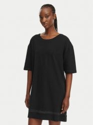 HUGO T-Shirt 50561598 Czarny Relaxed Fit. Czarne t-shirty Hugo, s, bez wzorów, z bawełny, bez kołnierzyka, bez ramiączek. Za 259.99 zł.