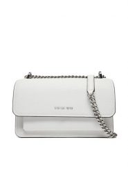 MICHAEL Michael Kors Torebka Claire 30T4SC7L3T Biały. Białe listonoszki MICHAEL Michael Kors, bez wzorów, ze skóry, bez dodatków. Za 669.99 zł.