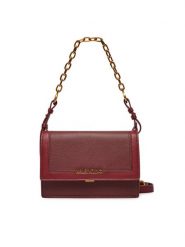 Valentino Torebka Ushuaia VBS8G509 Bordowy. Czerwone torebki klasyczne Valentino, bez wzorów, ze skóry, bez dodatków. Za 369.99 zł.