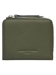 Liebeskind Berlin Skórzany portfel "Tina" w kolorze khaki - 11 x 9 x 2 cm rozmiar: onesize. Brązowe portfele Liebeskind Berlin, bez wzorów, z materiału. Za 160.95 zł.
