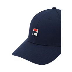 Czapka baseballowa 6-panelowa Fila Biella Logo. Niebieskie czapki z daszkiem Fila, z aplikacjami, z bawełny, eleganckie. Za 109.00 zł.