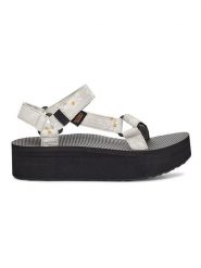 Teva Sandały "Universal" w kolorze jasnoszarym rozmiar: 37. Szare sandały Teva, bez wzorów, klasyczne, z otwartym noskiem, bez obcasa, bez zapięcia. Za 73.93 zł.