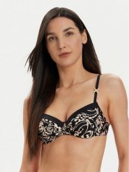 Selmark Góra od bikini BJ711 Czarny. Czarne bikini Selmark, bez wzorów, z syntetyku. Za 159.99 zł.