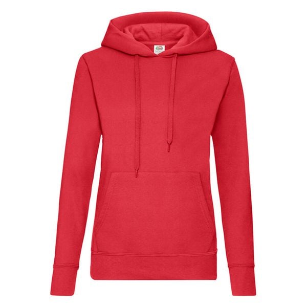 Bluza Damska Z Kapturem. Czerwone bluzy fruit of the loom, l, bez wzorów, z kapturem. Za 104.99 zł.