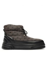 Liu Jo Trzewiki Cleo 17 BF3037 TX334 Brązowy. Brązowe botki Liu Jo, bez wzorów, z materiału, bez obcasa, na płaskiej podeszwie, bez zapięcia. Za 549.99 zł.