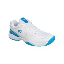 Buty do badmintona damskie FZ Forza Leander V3 W. Białe buty treningowe FZ Forza, bez wzorów, z materiału, bez zapięcia. Za 415.60 zł.