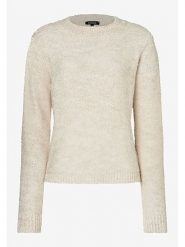 More & More Sweter w kolorze beżowym rozmiar: 46. Brązowe swetry More & More, bez wzorów, bez ramiączek. Za 158.10 zł.