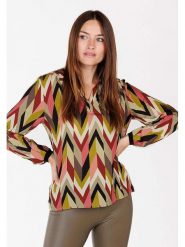 KEY LARGO Bluzka "Direction" ze wzorem rozmiar: M. Bluzki KEY LARGO, m, bez wzorów, z wiskozy, bez kołnierzyka, bez ramiączek. Za 134.45 zł.