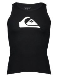 Quiksilver Top w kolorze czarnym rozmiar: S/10. Czarne topy Quiksilver, s, bez wzorów, bez kołnierzyka, bez ramiączek. Za 31.95 zł.