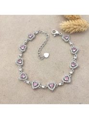 Nakkash Bransoletka z elementami ozdobnymi rozmiar: onesize. Szare bransoletki Nakkash, z cyrkonią, z mosiądzu. Za 86.99 zł.