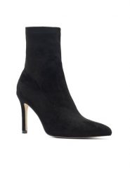 JENNY Botki CYNTHIA WYL3604-2 Czarny. Czarne botki Jenny, bez wzorów, bez obcasa, na szpilce, bez zapięcia. Za 118.99 zł.