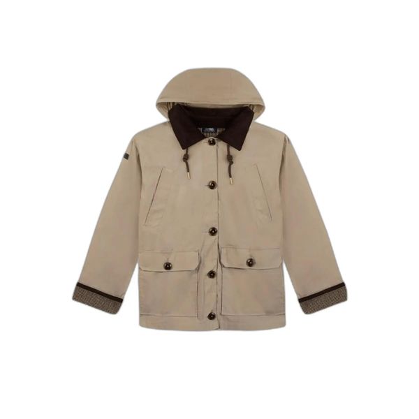Kurtka damska TBS Sorahves. Brązowe kurtki TBS, s, bez wzorów, eleganckie, bez kaptura. Za 532.00 zł.