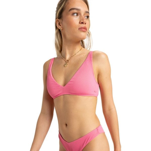 Stanik bikini dla Kobiety RIB ROXY LOVE THE OCEANA V. Czerwone bikini Roxy, bez wzorów, z elastanu, sportowe. Za 179.99 zł.