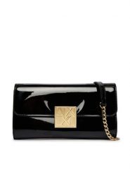 Armani Exchange Torebka XW000358 AF21362 UC001 Czarny. Czarne kopertówki Armani Exchange, bez wzorów, ze skóry, wizytowe, bez dodatków. Za 469.99 zł.