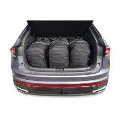 Torby Do Bagażnika Vw Taigo 2022+ 3Szt Kjust. Czarne torby podróżne KJUST, bez wzorów. Za 1,113.00 zł.