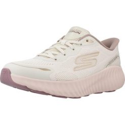 Buty SKECHERS GO RUN NOW REGENT Beżowy. Brązowe buty sportowe lifestyle Skechers, bez wzorów, z syntetyku, bez zapięcia. Za 425.52 zł.