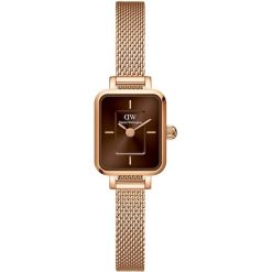 Daniel Wellington Kobietyzegarek Daniel Wellington Quadro Rose gold różowe złoto - stal nierdzewna Zegarki damskie 1 ct Damski. Czerwone zegarki Daniel Wellington, szklane. Za 635.99 zł.
