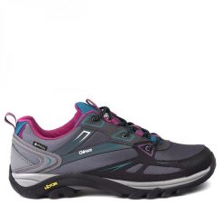 Buty turystyczne damskie Chiruca Aruba. Niebieskie buty trekkingowe Chiruca, bez zapięcia. Za 522.50 zł.