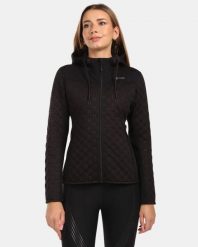Damska ocieplana bluza polarowa z kapturem Kilpi NEVIA-W. Czarne bluzy z kapturem Kilpi, bez wzorów, z materiału, z kapturem, trekkingowe. Za 344.59 zł.