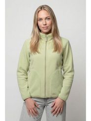 Alife and kickin Kurtka polarowa "Lysann" w kolorze jasnozielonym rozmiar: S. Zielone kurtki Alife and Kickin, s, bez wzorów, z polaru, bez kaptura. Za 113.99 zł.