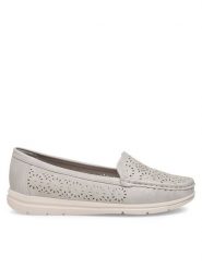 Clara Barson Mokasyny KFB22SH002 Szary. Szare mokasyny Clara Barson, bez wzorów, z syntetyku. Za 59.99 zł.