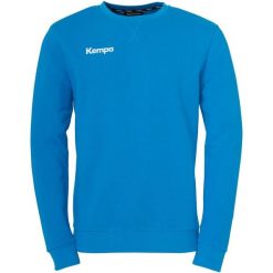 Sweter treningowy Kempa. Niebieskie swetry Kempa, l, bez wzorów, z materiału, wakacyjne, bez ramiączek. Za 163.50 zł.