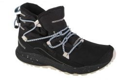 Buty zimowe damskie, Merrell Bravada 2 Thermo Demi WP. Czarne trekkingi Merrell, bez wzorów, z materiału, bez zapięcia, trekkingowe. Za 491.50 zł.