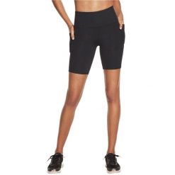 Rajstopy damskie Skechers GO WALK 8 inch Walk Short. Czarne rajstopy Skechers, bez wzorów, z nylonu. Za 290.00 zł.