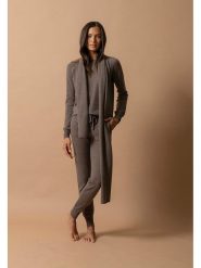 Perfect Cashmere Kaszmirowy szal "Kelly" w kolorze brązowym - 200 x 30 cm rozmiar: onesize. Brązowe szaliki i kominy Perfect Cashmere, bez wzorów, z kaszmiru. Za 269.75 zł.