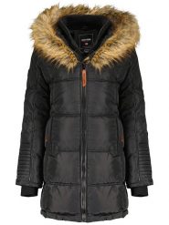 ANAPURNA Parka "Beautana" w kolorze czarnym rozmiar: M. Czarne płaszcze ANAPURNA, m, bez wzorów, klasyczne, bez kaptura. Za 238.29 zł.
