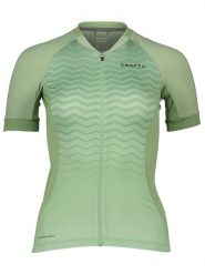 Craft Koszulka kolarska "ADV Endur" w kolorze zielonym rozmiar: M. Zielone t-shirty sportowe Craft, m, bez wzorów, bez ramiączek, rowerowe. Za 145.26 zł.