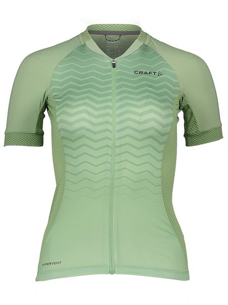 Craft Koszulka kolarska "ADV Endur" w kolorze zielonym rozmiar: M. Zielone t-shirty sportowe Craft, m, bez wzorów, bez ramiączek, rowerowe. Za 149.66 zł.