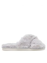 DeeZee Kapcie VT2481 Szary. Szare kapcie DeeZee, bez wzorów, z materiału. Za 49.99 zł.