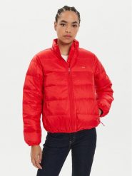 Levi's® Kurtka puchowa Polly A8320-0006 Czerwony Regular Fit. Czerwone kurtki m, bez wzorów, z puchu, bez kaptura. Za 249.99 zł.