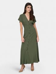ONLY Sukienka letnia Nova Mollie 15317841 Zielony Regular Fit. Zielone sukienki ONLY, m, bez wzorów, z wiskozy, bez kołnierzyka, bez ramiączek. Za 149.99 zł.