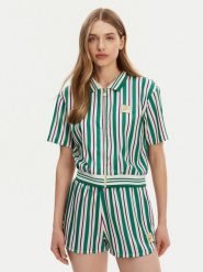 Fila Bluzka Lassance FAW0996 Zielony Regular Fit. Zielone bluzki Fila, s, bez wzorów, z syntetyku, bez kołnierzyka, bez ramiączek. Za 179.99 zł.