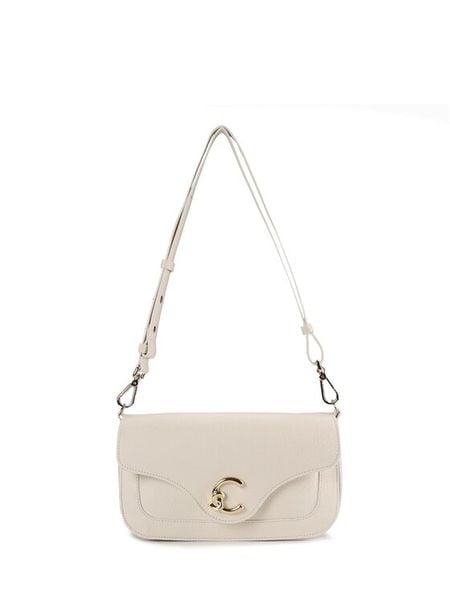 Coccinelle Saszetka 323902 Biały. Białe shopper bag Coccinelle, bez wzorów, bez dodatków. Za 1,489.00 zł.