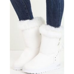 Białe Śniegowce Fallin. Śniegowce marki Born2be. Za 89.99 zł.