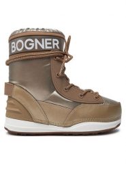 Bogner Śniegowce La Plagne 14 32447034 Beżowy. Brązowe śniegowce Bogner, bez wzorów, z materiału, bez zapięcia. Za 1,399.00 zł.