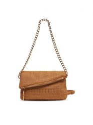 Liu Jo Torebka Pochette AA5166 E0745 Brązowy. Brązowe kopertówki Liu Jo, bez wzorów, z materiału, wizytowe, bez dodatków. Za 469.99 zł.