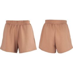 Spodenki damskie treningowe Outhorn F119. Brązowe szorty sportowe Outhorn, bez wzorów. Za 79.00 zł.